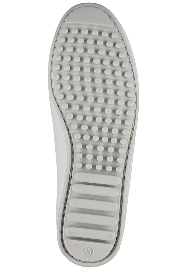 Scapa Mokassin Leder Weiß