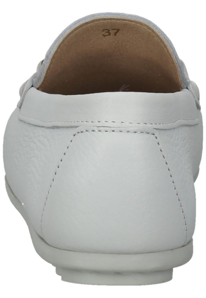 Scapa Mokassin Leder Weiß