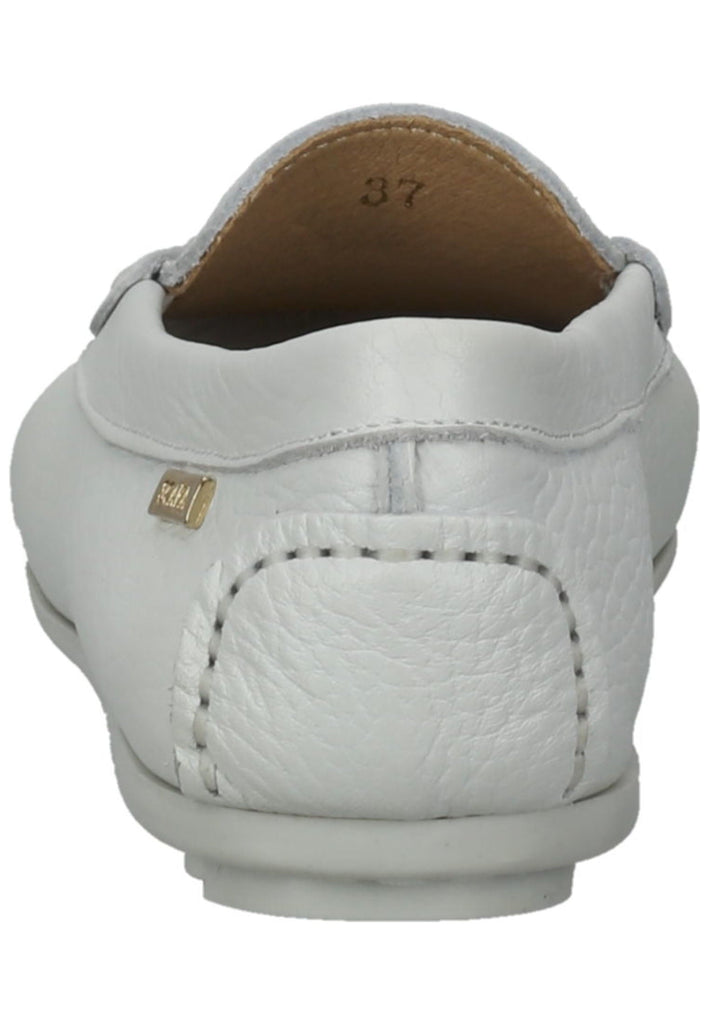 Scapa Mokassin Leder Weiß