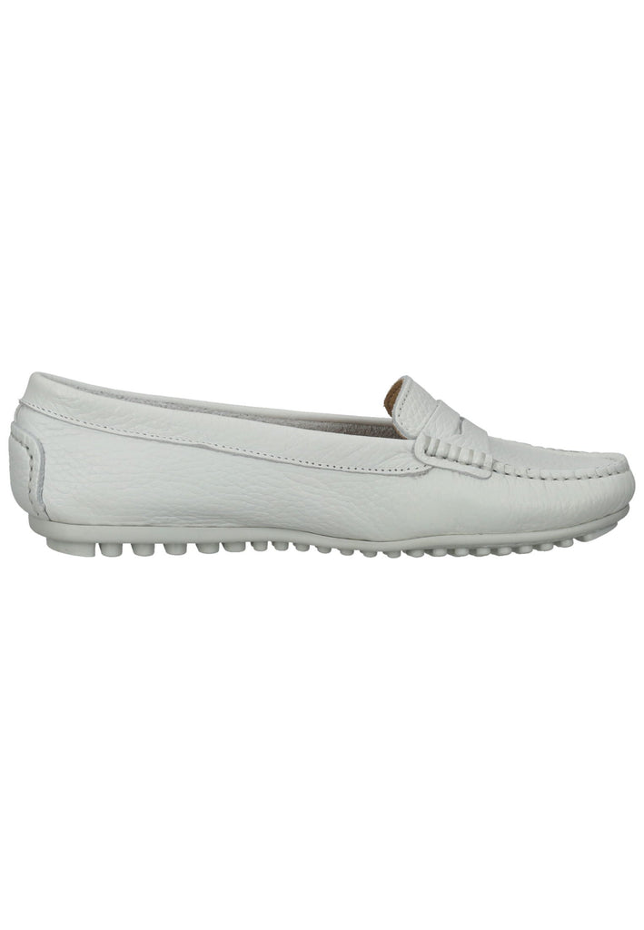 Scapa Mokassin Leder Weiß