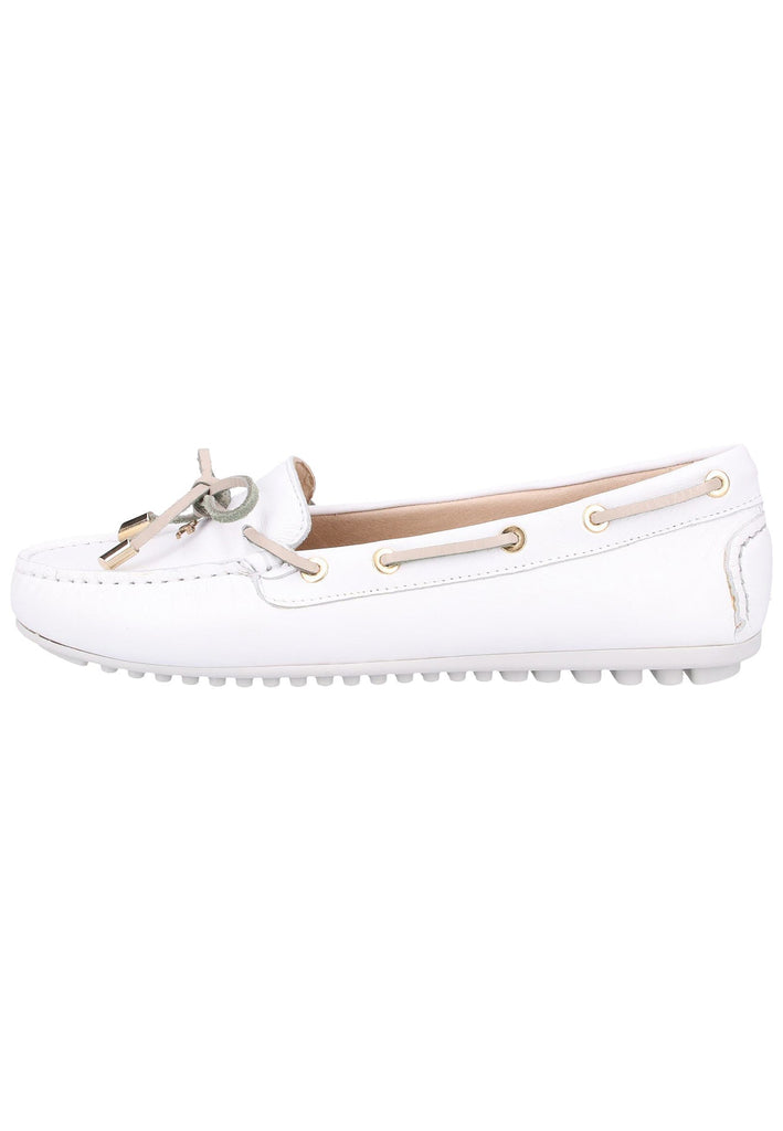 Scapa Mokassin Leder Weiß