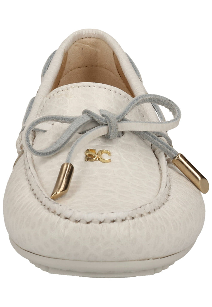 Scapa Mokassin Leder Weiß