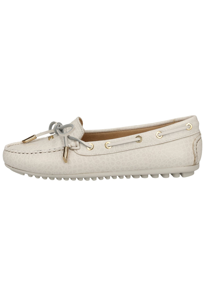 Scapa Mokassin Leder Weiß