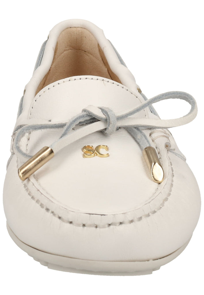 Scapa Mokassin Leder Weiß