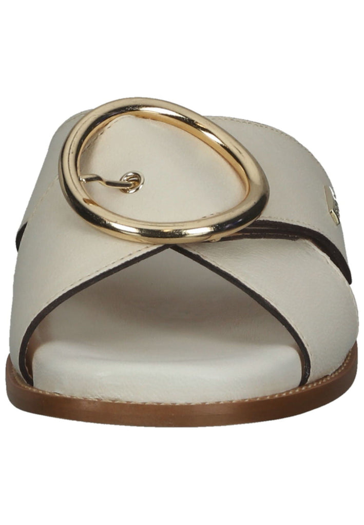 Scapa Pantoletten Leder Beige