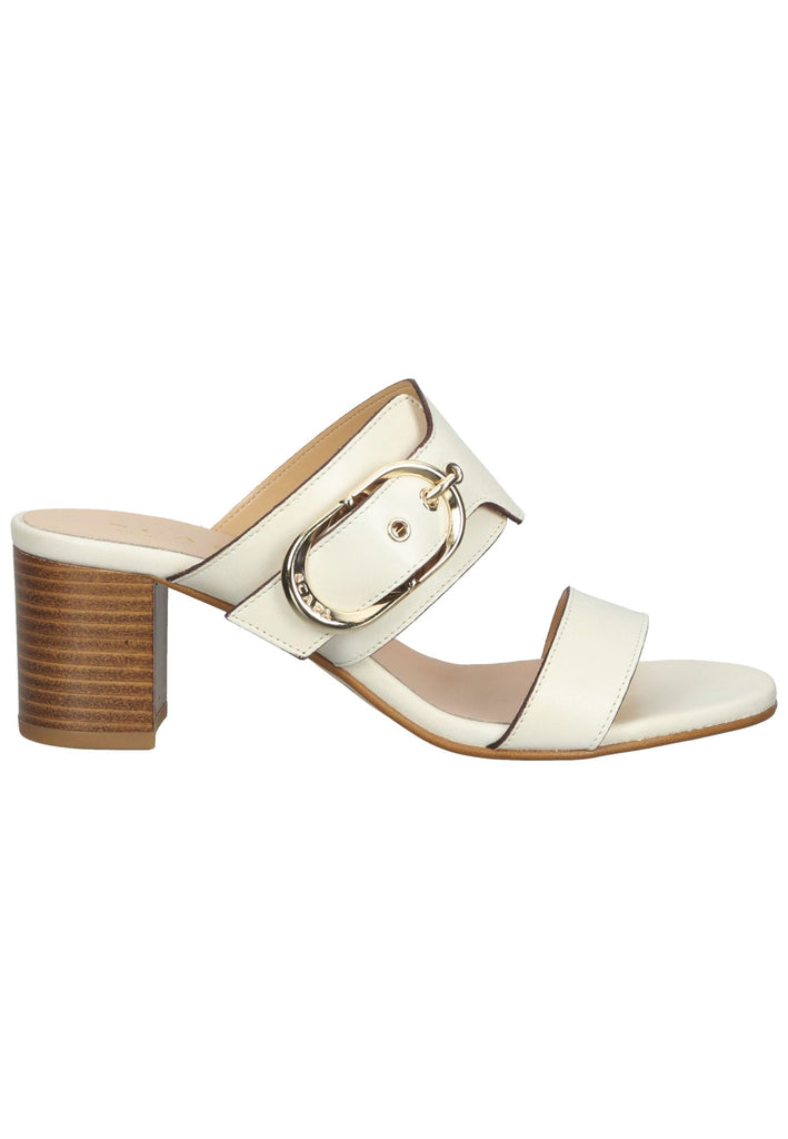 Scapa Pantoletten Leder Beige