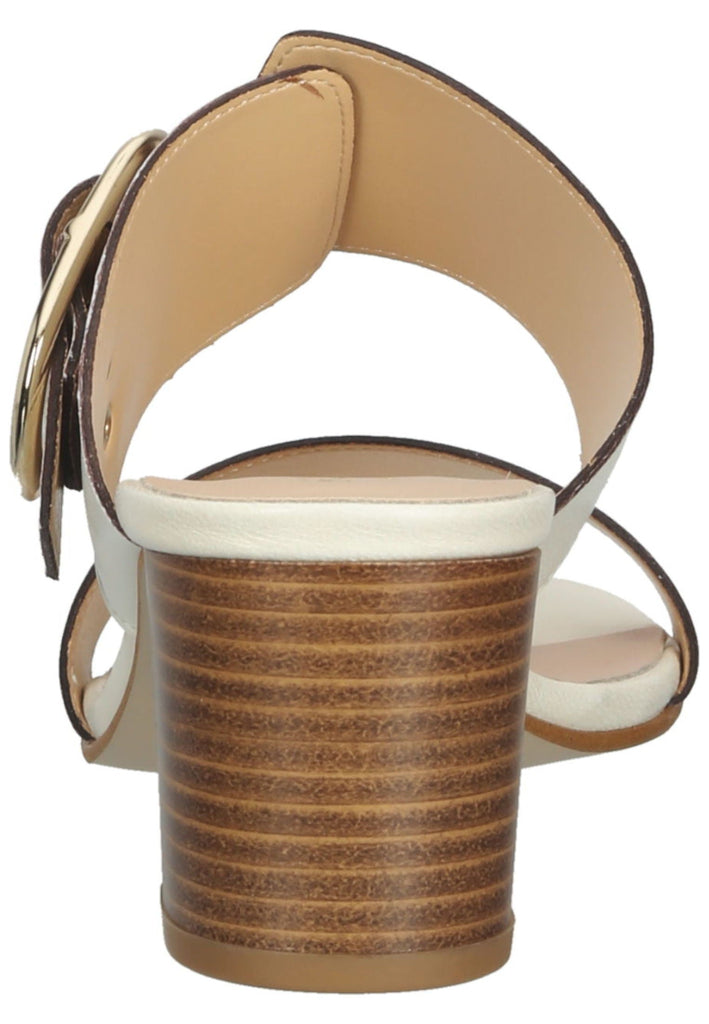 Scapa Pantoletten Leder Beige