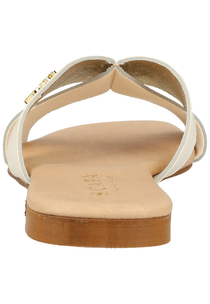 Scapa Pantoletten Leder Gelb