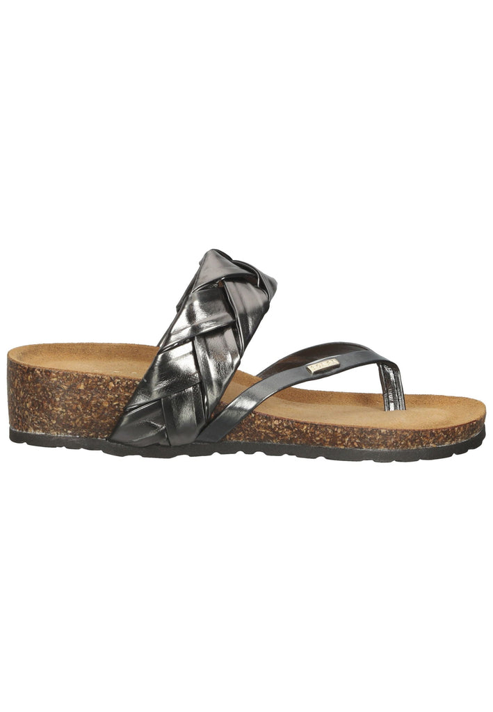 Scapa Pantoletten Leder Weiß