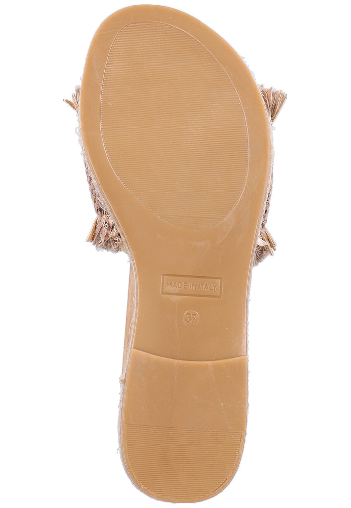 Scapa Pantoletten Lederimitat Nude