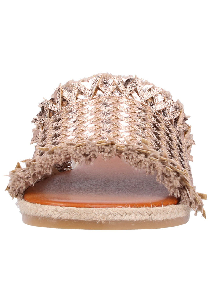 Scapa Pantoletten Lederimitat Nude