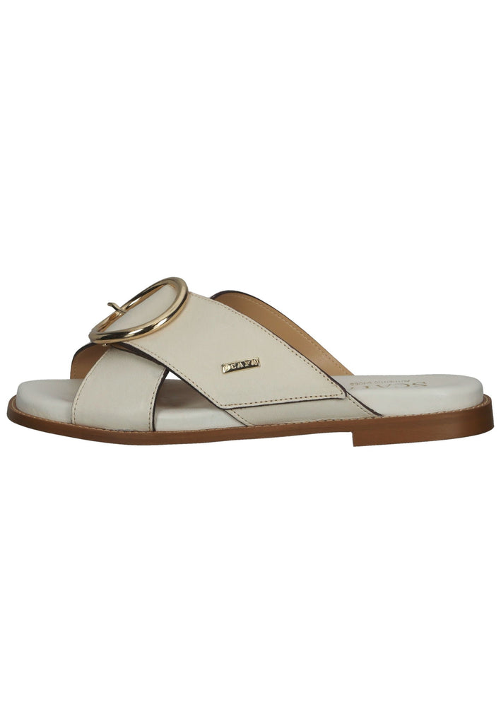 Pantoletten Scapa Pantoletten Leder Beige