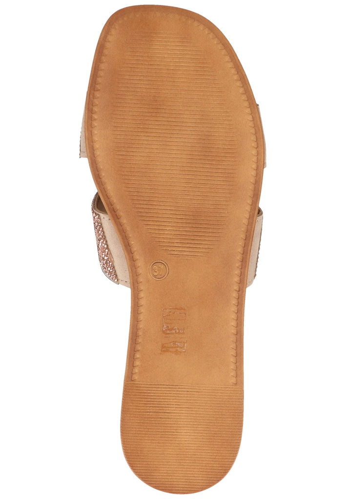 Scapa Pantoletten Synthetik Rot