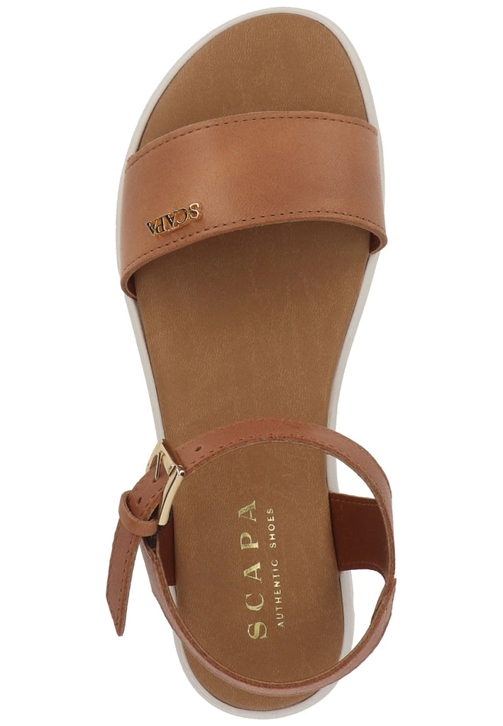 Scapa Sandalen Leder Braun