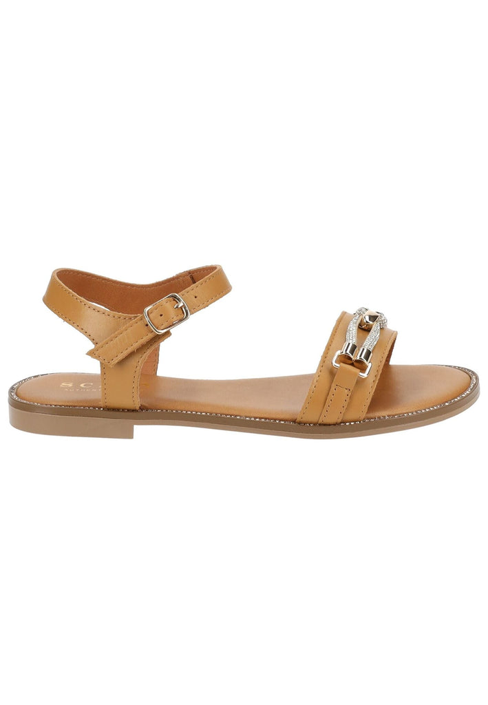 Scapa Sandalen Leder Camel