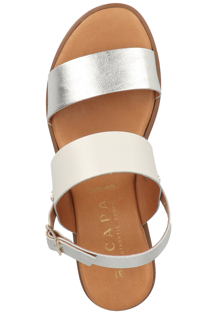 Scapa Sandalen Leder Grau