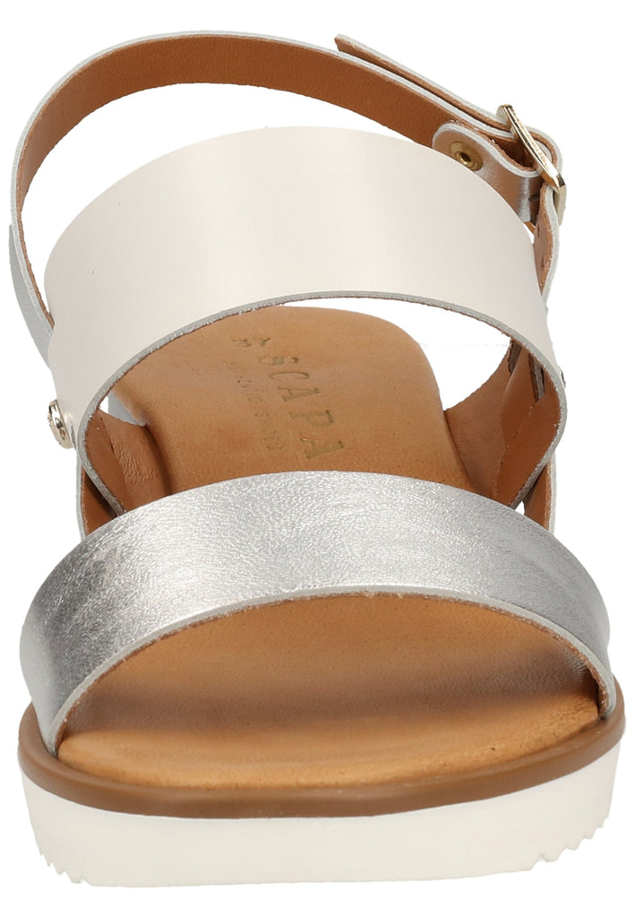 Scapa Sandalen Leder Grau