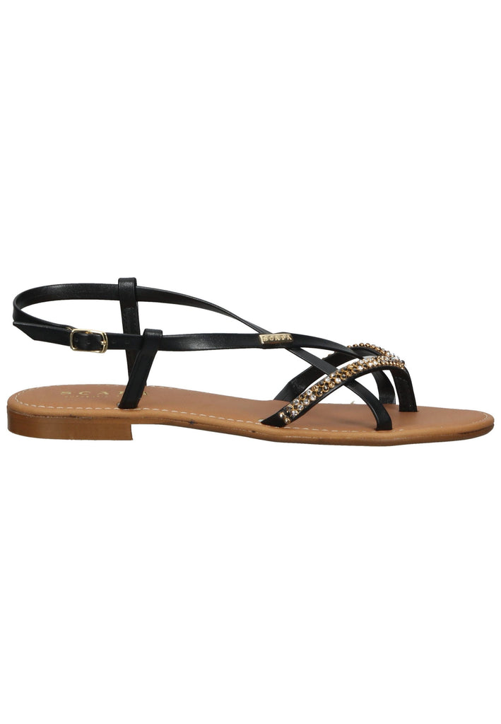 Scapa Sandalen Leder Schwarz