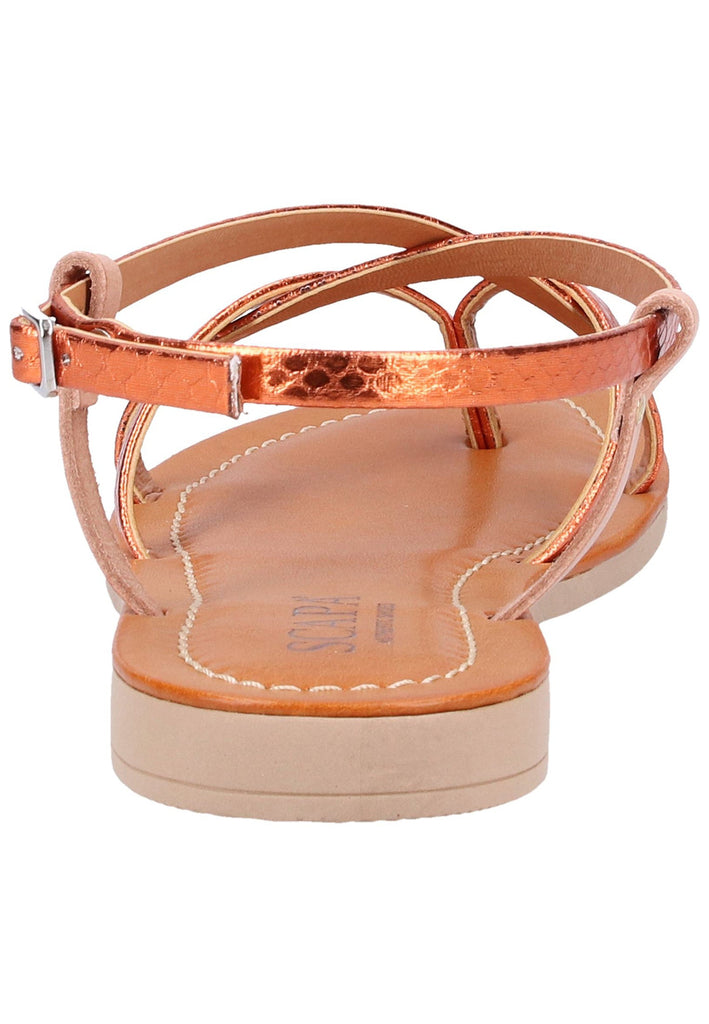Scapa Sandalen Leder/Synthetik Orange