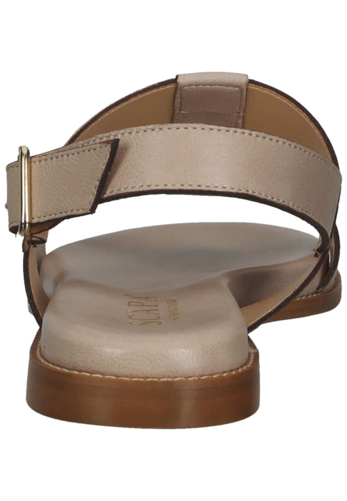 Scapa Sandalen Leder Taupe
