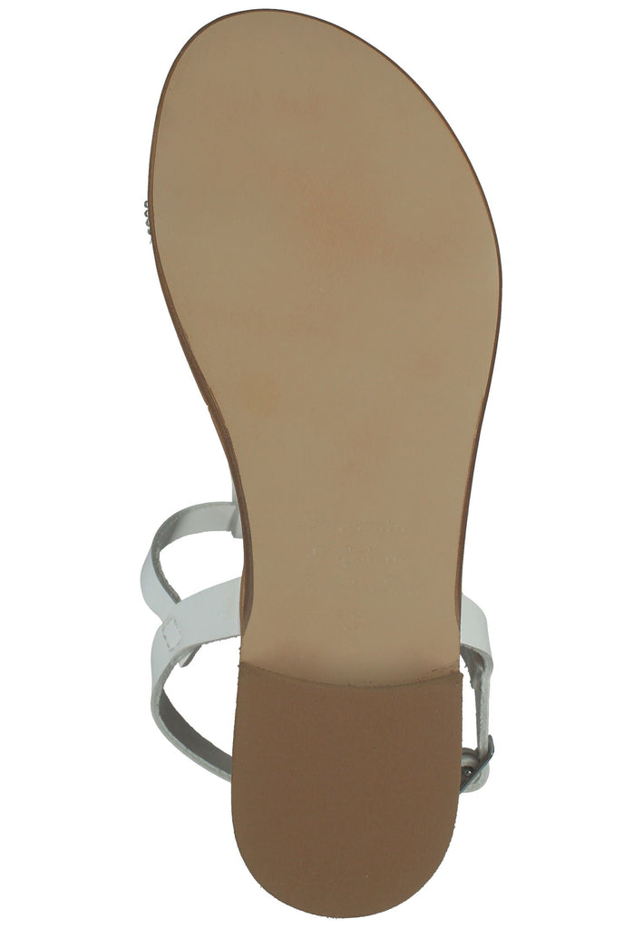 Scapa Sandalen Leder Weiß