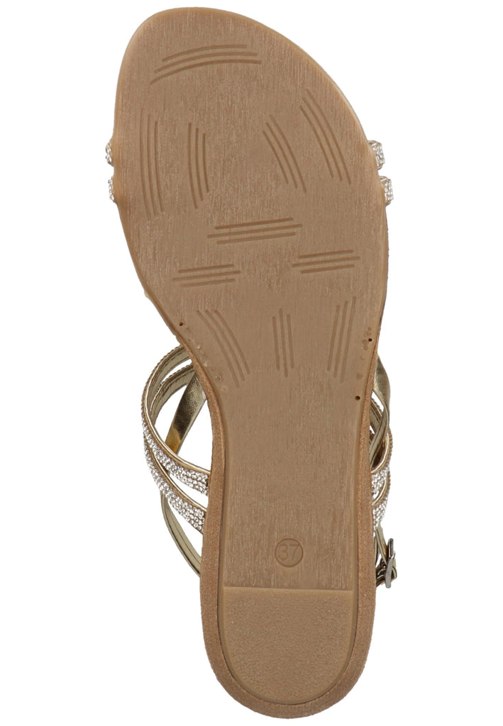 Scapa Sandalen Lederimitat Gelb