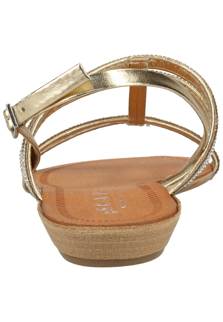 Scapa Sandalen Lederimitat Gelb