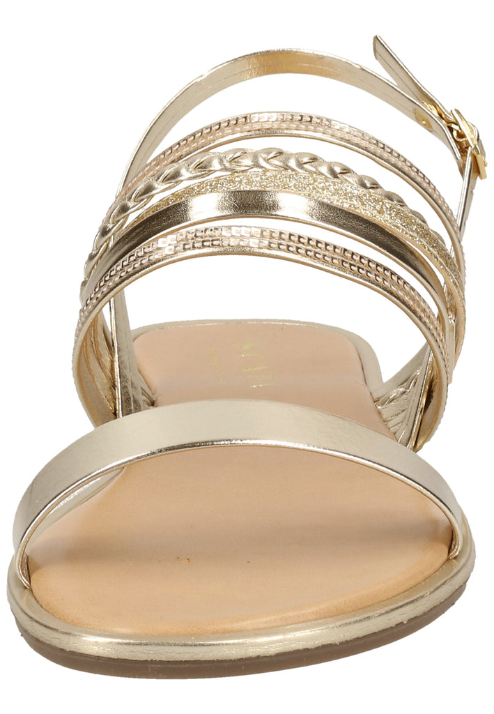 Scapa Sandalen Lederimitat Gelb