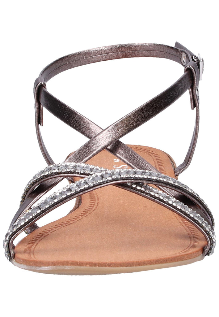 Scapa Sandalen Lederimitat Grau