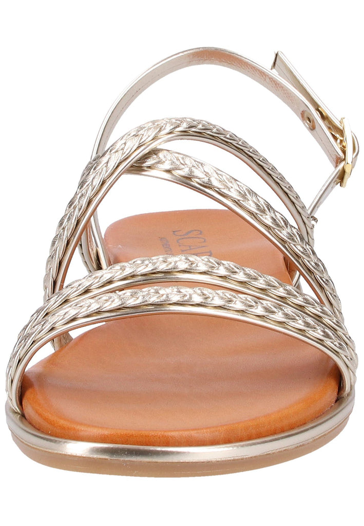 Scapa Sandalen Lederimitat Platin