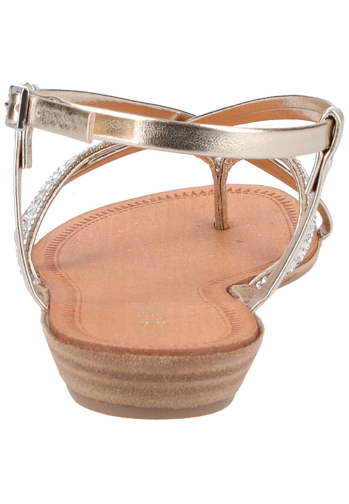 Scapa Sandalen Lederimitat Platin