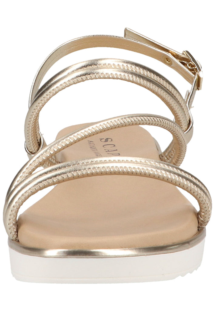 Scapa Sandalen Lederimitat Platin