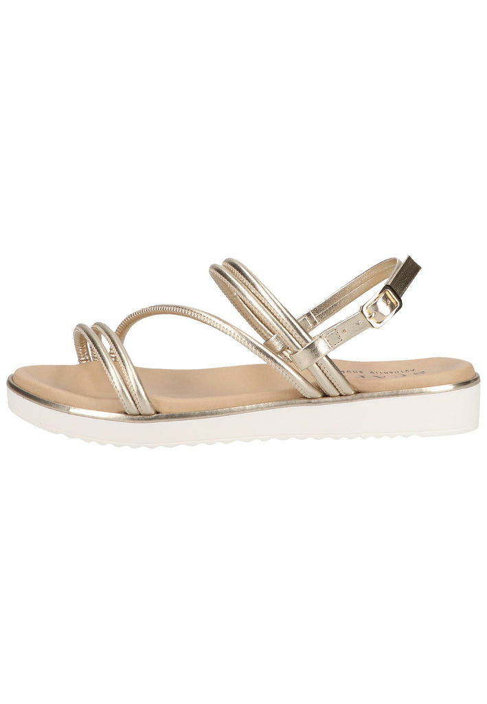 Scapa Sandalen Lederimitat Platin