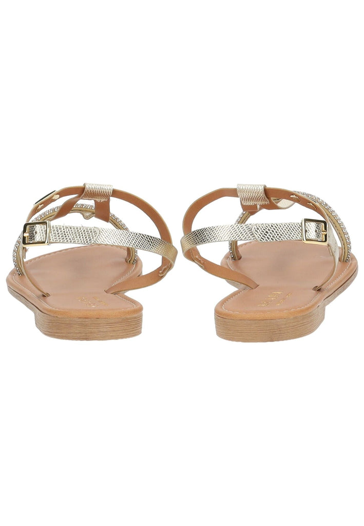 Scapa Sandalen Lederimitat Platin