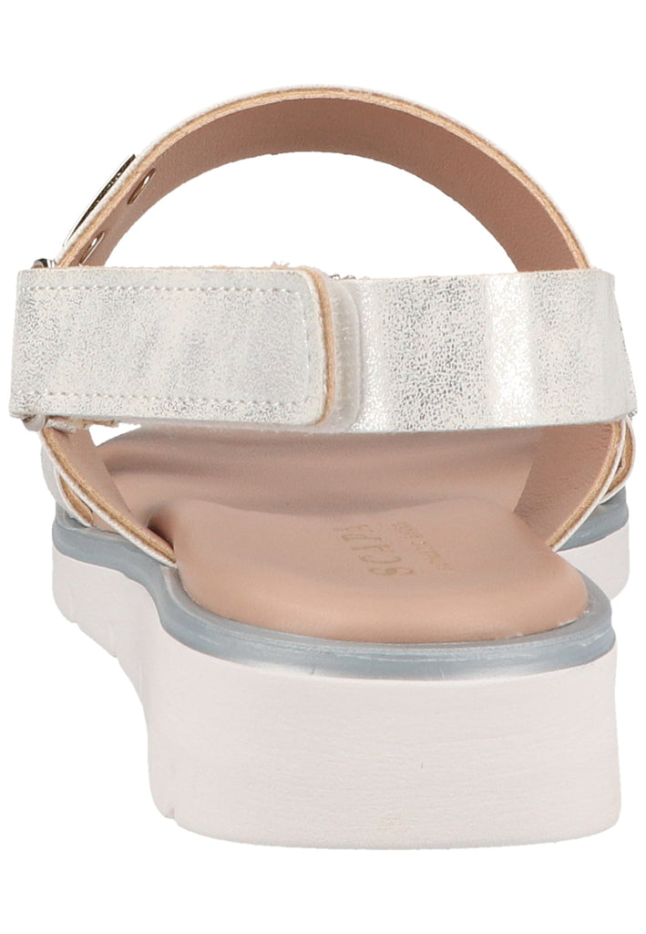 Scapa Sandalen Lederimitat Silber