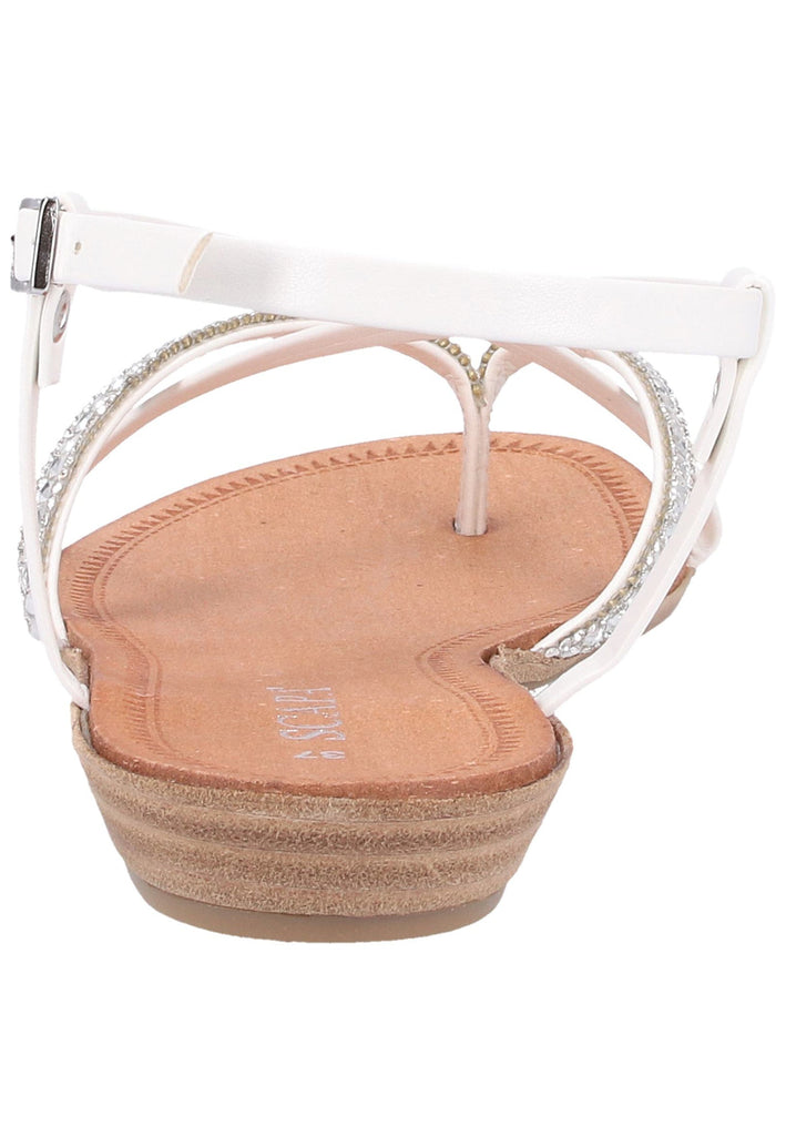 Scapa Sandalen Lederimitat Weiß