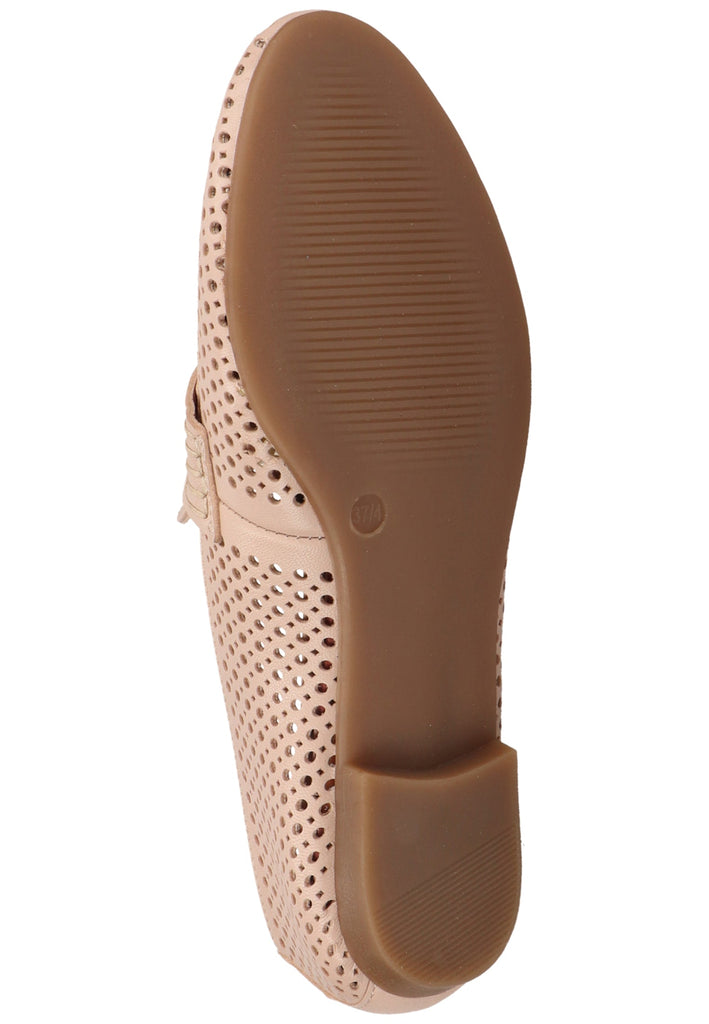 Scapa Slipper Leder Beige