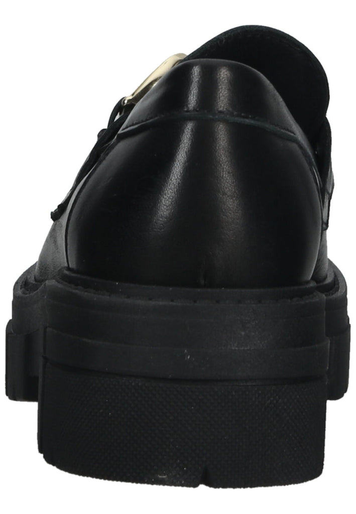 Scapa Slipper Leder Schwarz