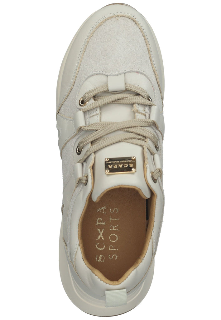 Scapa Sneaker Leder Beige