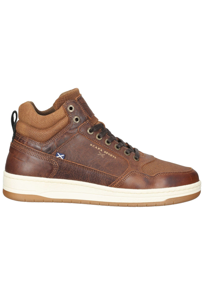 Scapa Sneaker Leder Braun