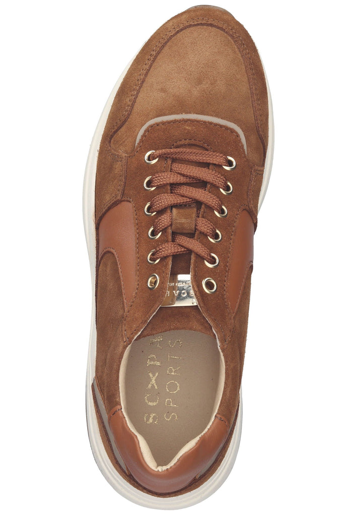 Scapa Sneaker Leder Camel