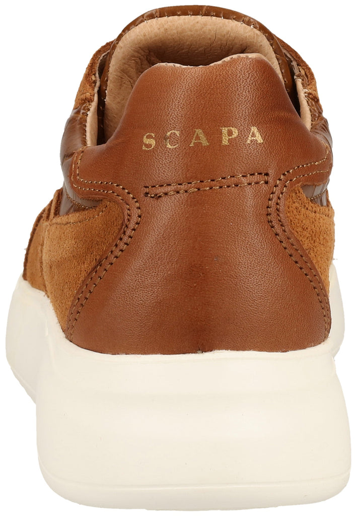Scapa Sneaker Leder Cuoio