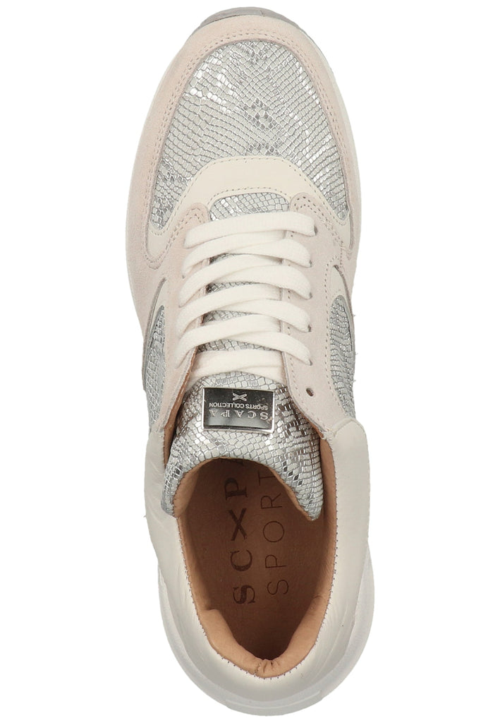 Scapa Sneaker Leder Grau