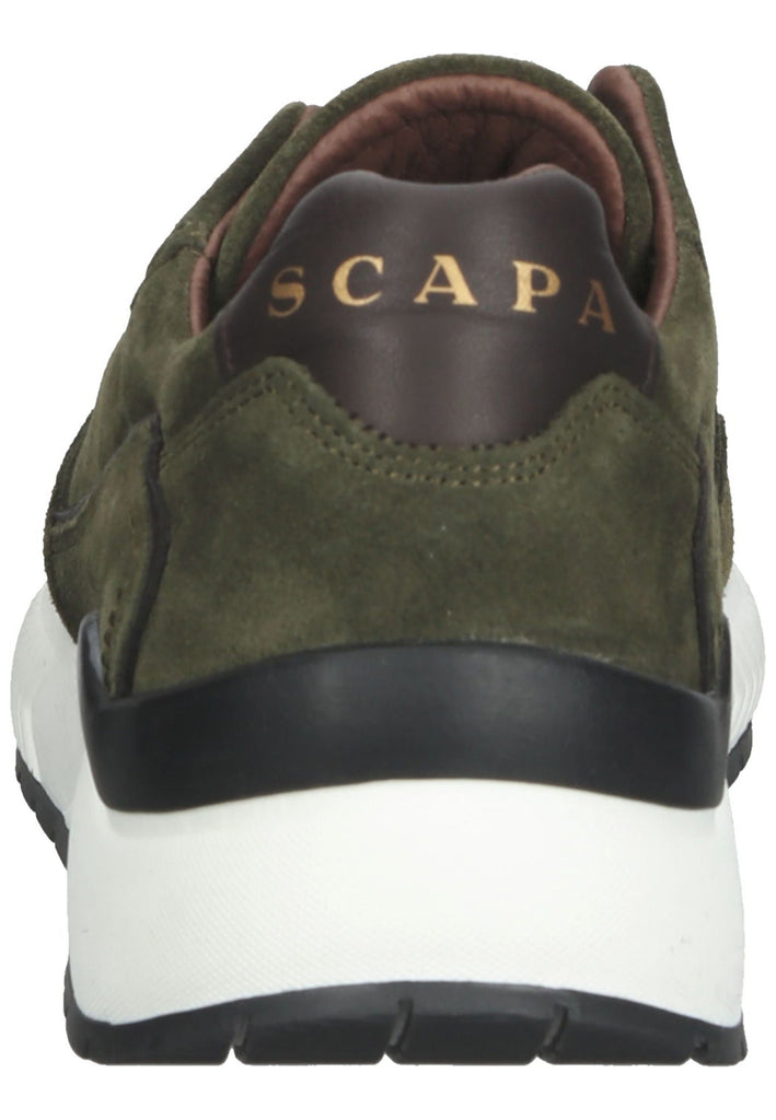 Scapa Sneaker Leder Khaki