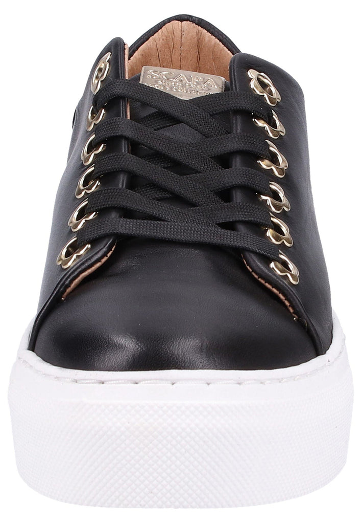 Scapa Sneaker Leder Schwarz