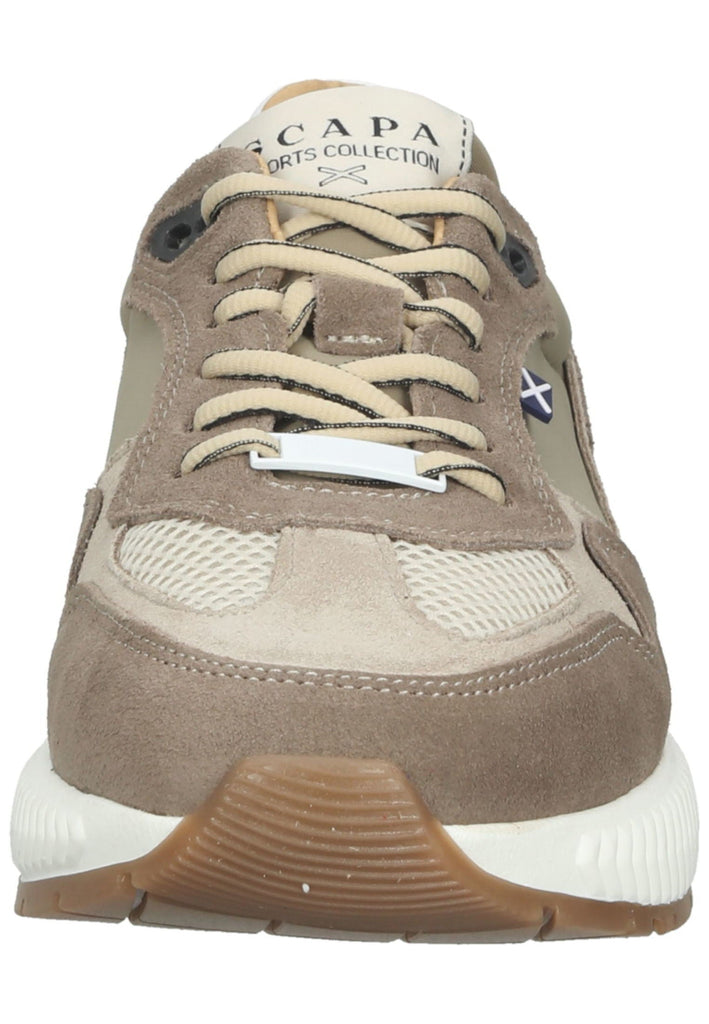 Scapa Sneaker Leder Taupe