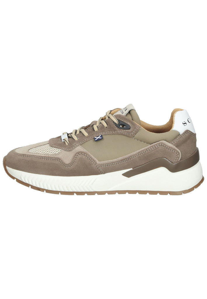 Scapa Sneaker Leder Taupe