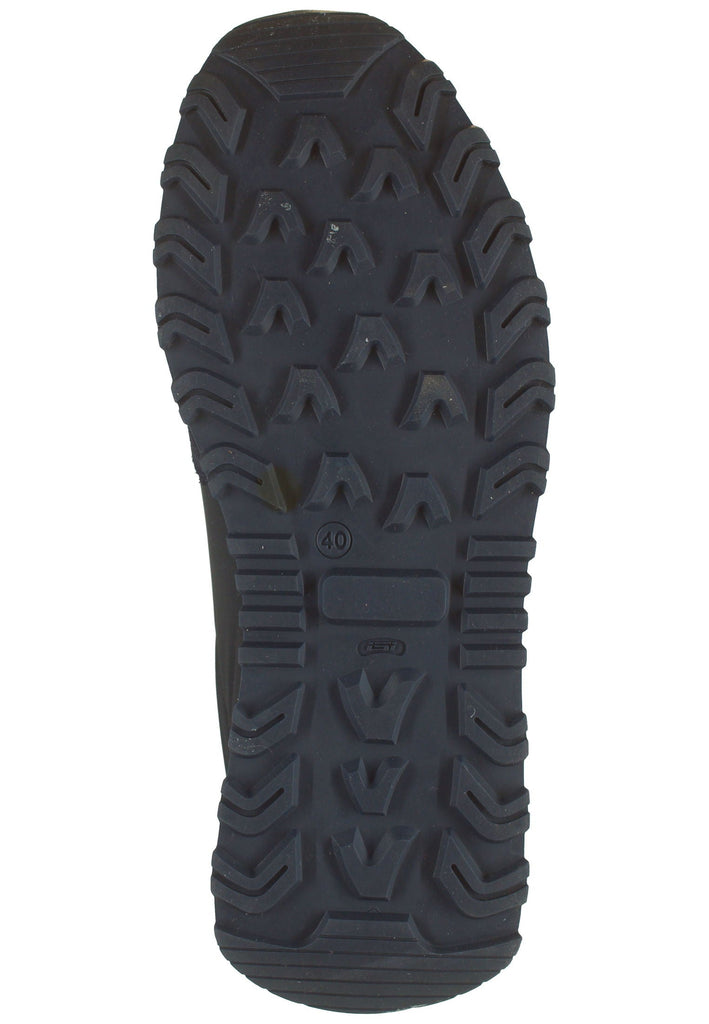 Scapa Sneaker Leder/Textil Beige/Blau