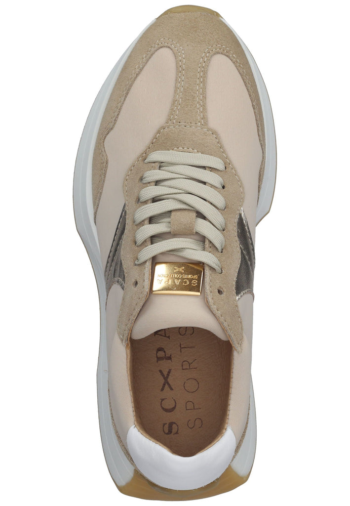 Scapa Sneaker Leder/Textil Hellbeige