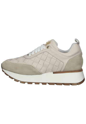 Sneaker Scapa Sneaker Leder Dunkelbeige